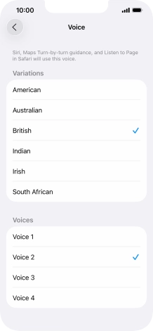 Press the required accent. Press the required accent.