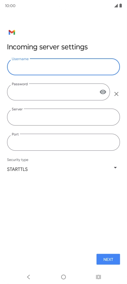 Press the field below Press the field below