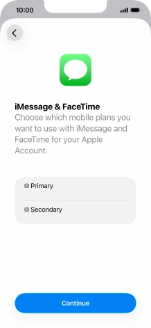 Press the required price plan. Press the required price plan.