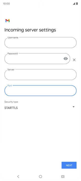 Press the drop down list below Press the drop down list below
