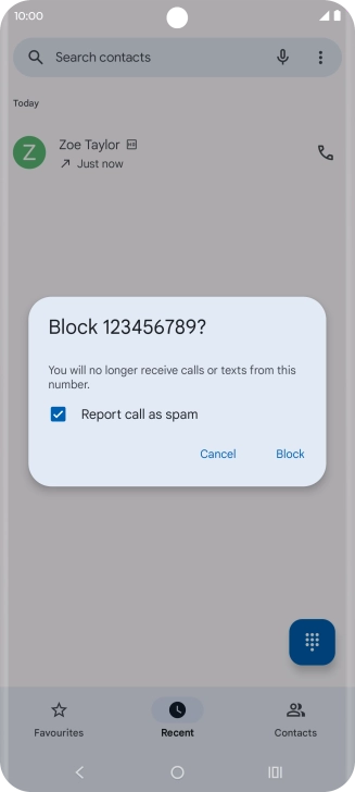 Press Block. Press Block.