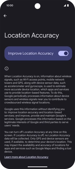 If you press the indicator next to If you press the indicator next to