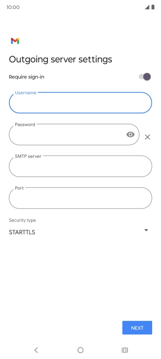 Press the field below Press the field below