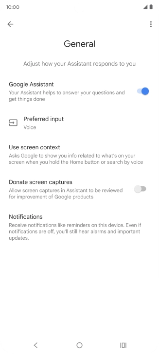 Press the indicator next to Press the indicator next to