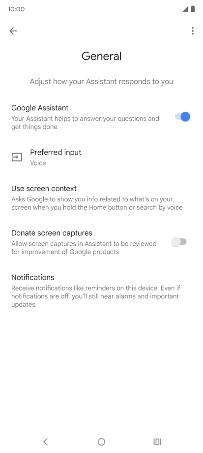 Press the indicator next to Press the indicator next to