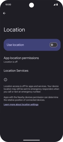 Press the indicator next to Press the indicator next to