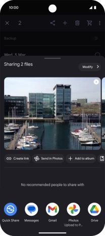 Press Drive. Press Drive.