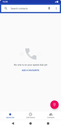 Press the menu icon. Press the menu icon.