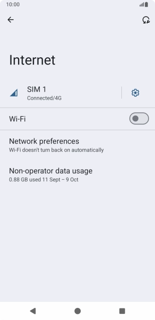 Press the indicator next to Press the indicator next to