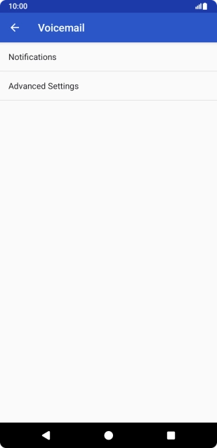 Press Advanced Settings. Press Advanced Settings.