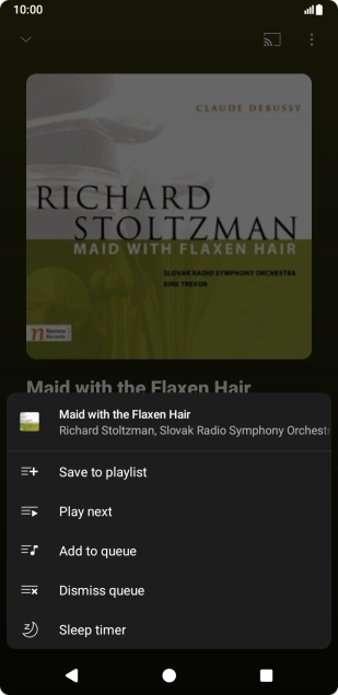 Press the add icon. Press the add icon.