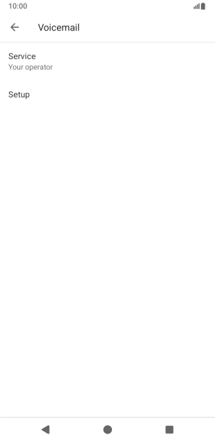 Press Setup. Press Setup.