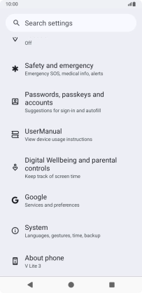 Press Passwords, passkeys and accounts. Press Passwords, passkeys and accounts.