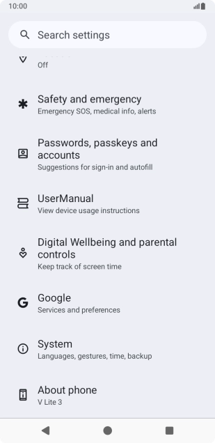 Press Passwords, passkeys and accounts. Press Passwords, passkeys and accounts.