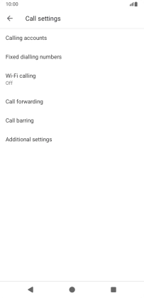 Press Additional settings. Press Additional settings.