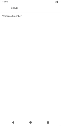 Press Voicemail number. Press Voicemail number.