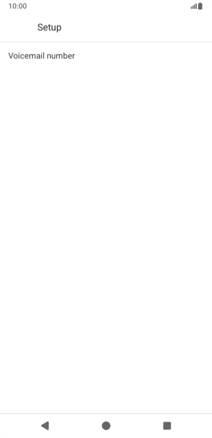 Press Voicemail number. Press Voicemail number.