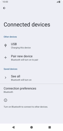 Press Pair new device. Press Pair new device.