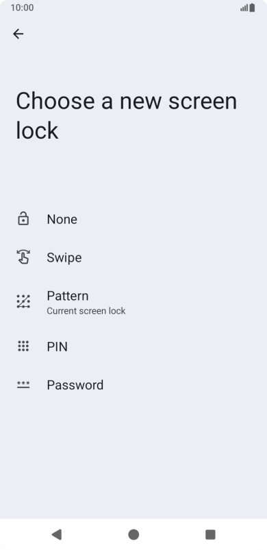 Press None. Press None.
