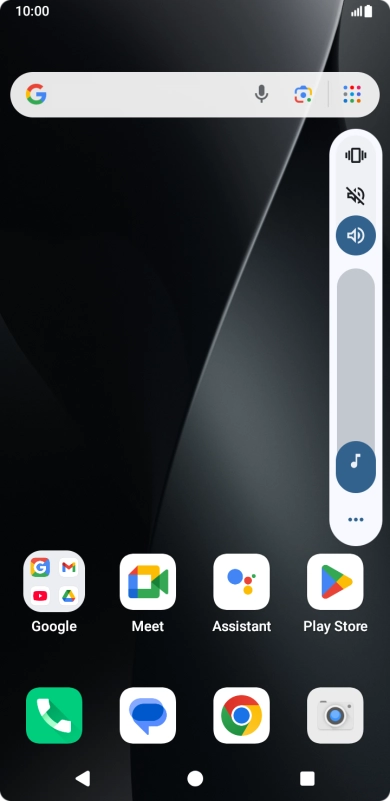 Press the silent mode icon to turn on the function. Press the silent mode icon to turn on the function.