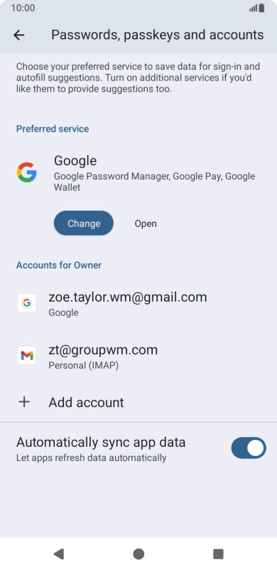 Press the indicator next to Press the indicator next to