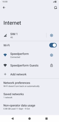 Press the Home key to return to the home screen. Press the Home key to return to the home screen.