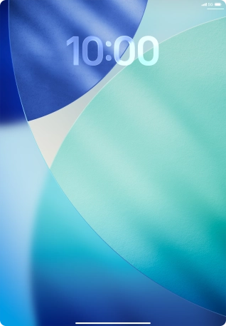 Slide your finger upwards starting from the bottom of the screen. Slide your finger upwards starting from the bottom of the screen.