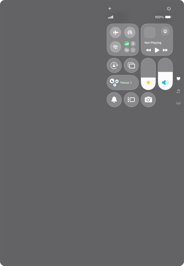 Press the sound mode icon to turn silent mode on or off. Press the sound mode icon to turn silent mode on or off.