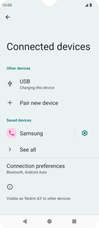 Press the Home key to return to the home screen. Press the Home key to return to the home screen.