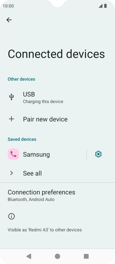 Press the Home key to return to the home screen. Press the Home key to return to the home screen.