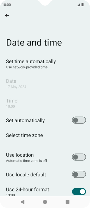 Press the indicator next to Press the indicator next to