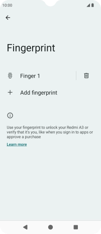 Press the Return key. Press the Return key.
