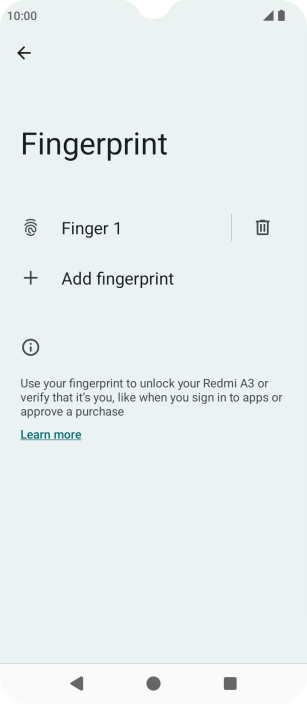 Press the Return key. Press the Return key.