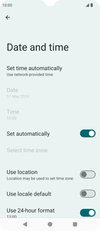 Press the Home key to return to the home screen. Press the Home key to return to the home screen.