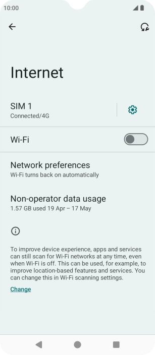 Press the indicator next to Press the indicator next to