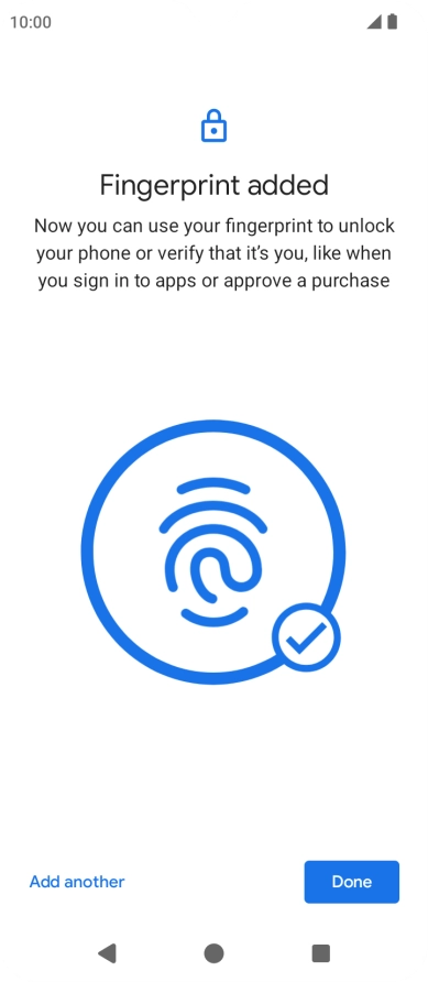 Press Done. Press Done.