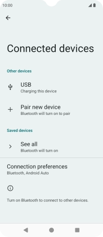 Press the indicator next to Press the indicator next to