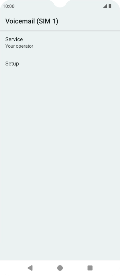 Press Setup. Press Setup.