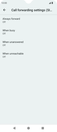 Press the Home key to return to the home screen. Press the Home key to return to the home screen.