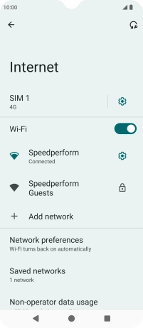 Press the Home key to return to the home screen. Press the Home key to return to the home screen.