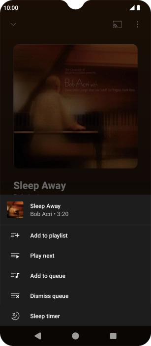 Press the add icon. Press the add icon.