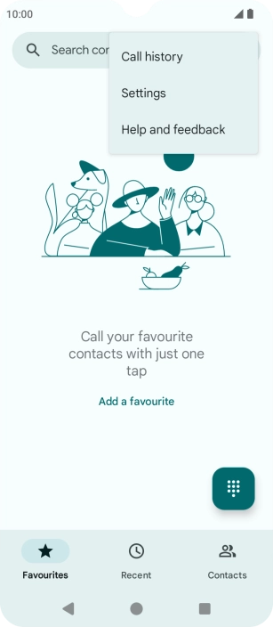 Press Settings. Press Settings.
