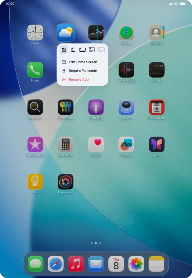 Press Remove App. Press Remove App.