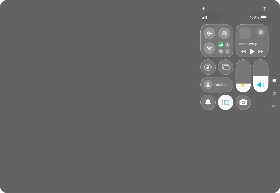 Press anywhere on the screen. Press anywhere on the screen.