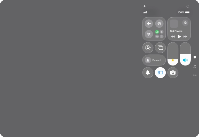 Press anywhere on the screen. Press anywhere on the screen.