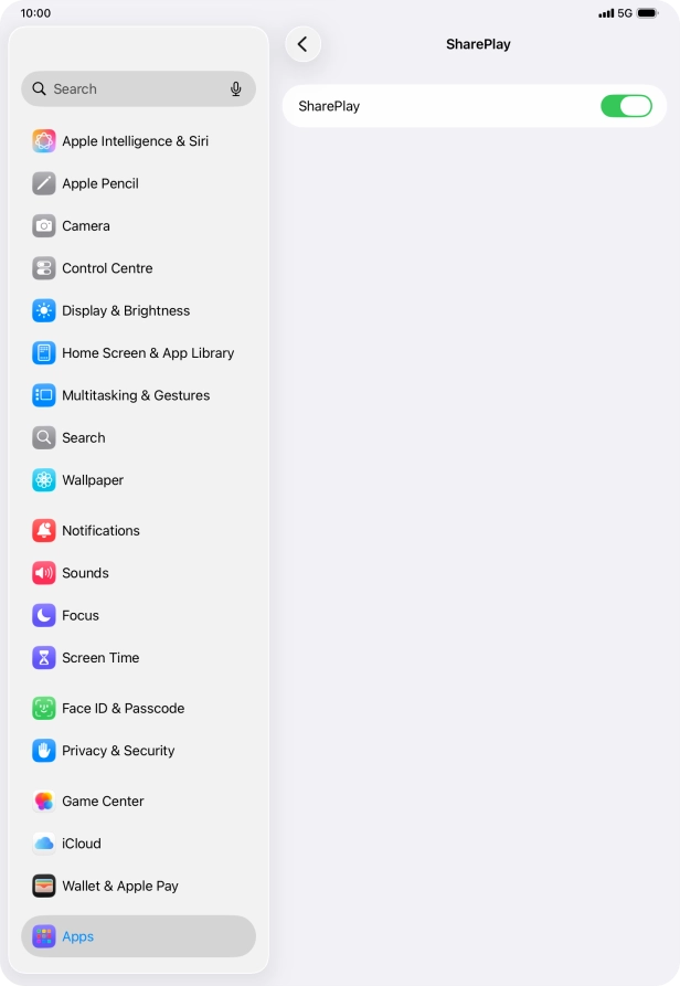 Press the indicator next to Press the indicator next to