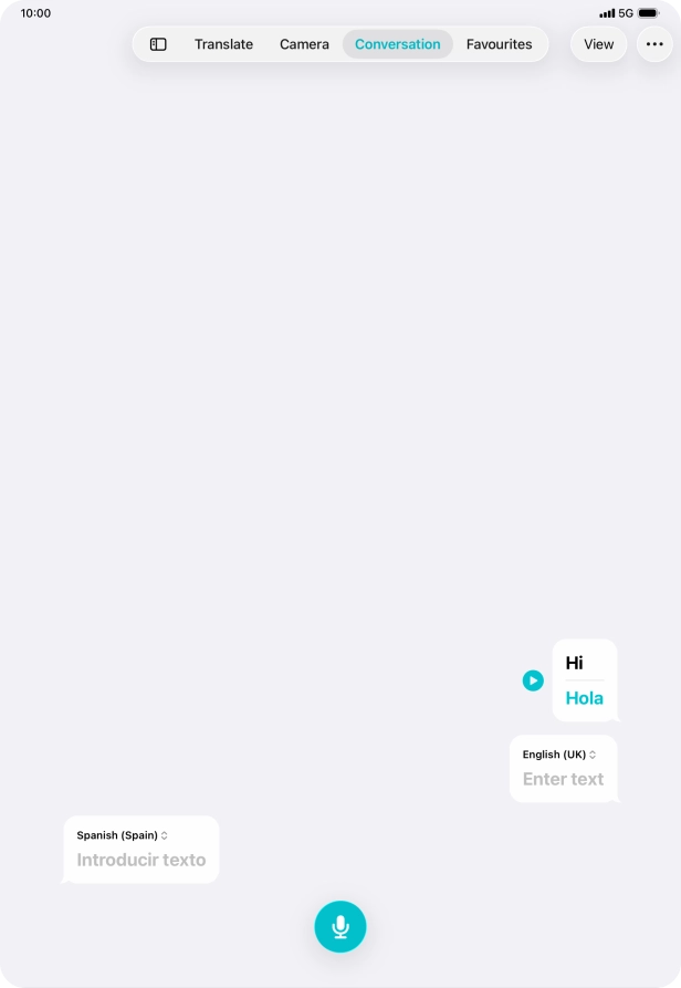 Press the menu icon. Press the menu icon.