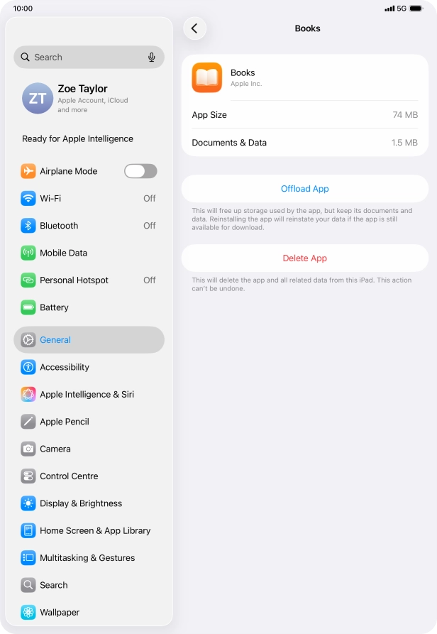 Press Offload App. Press Offload App.