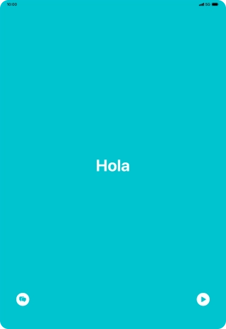Press the split view icon to go back to display of both languages. Press the split view icon to go back to display of both languages.