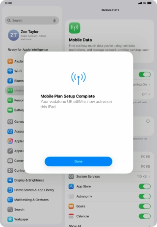 Press Done. Press Done.